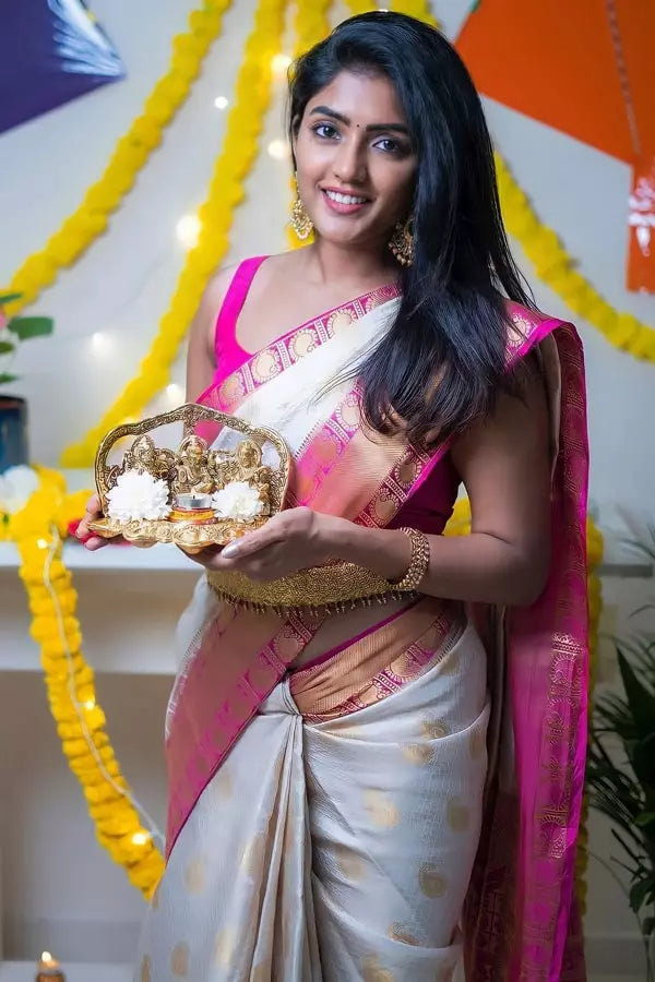 South Indian Banarasi Saree For Wedding 2022