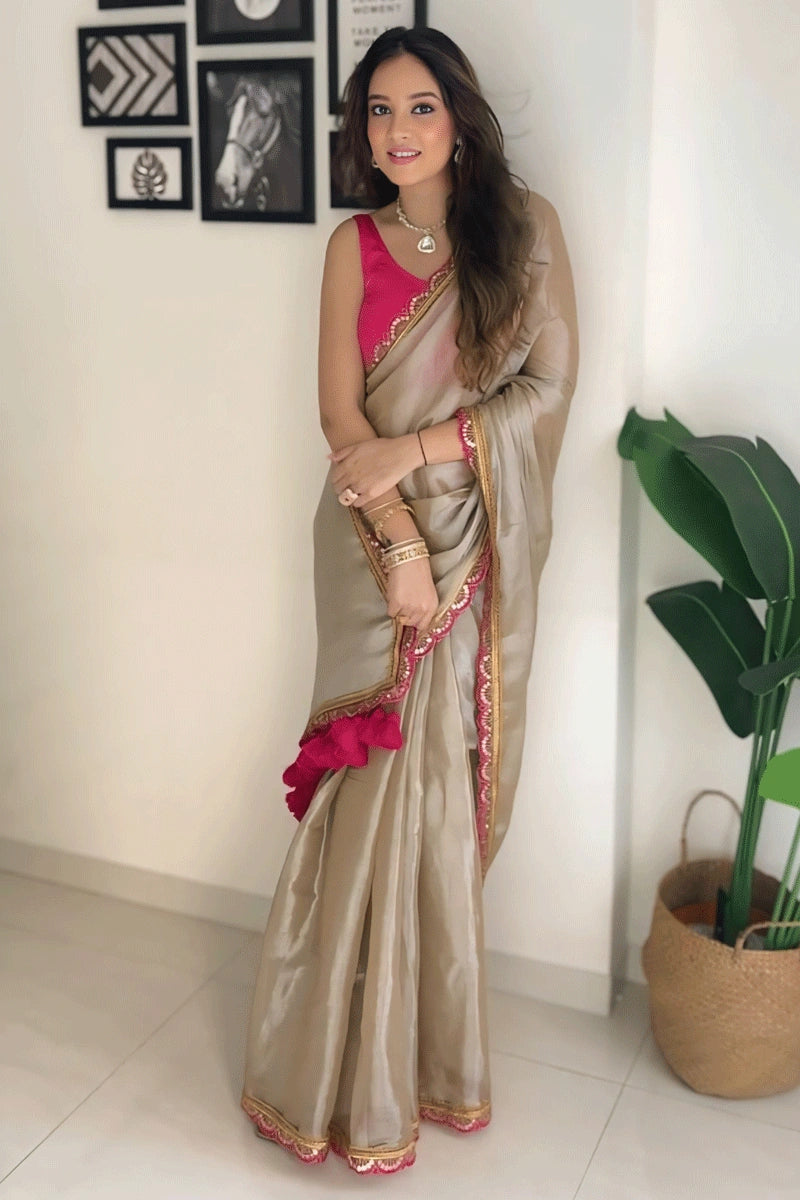 Fancy Saree For Wedding Function