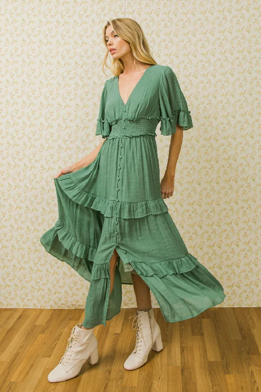 DEJA VU MIDI DRESS