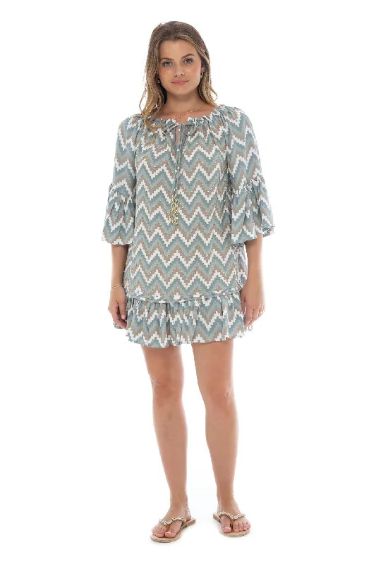 Zig Zag Tulum Dress