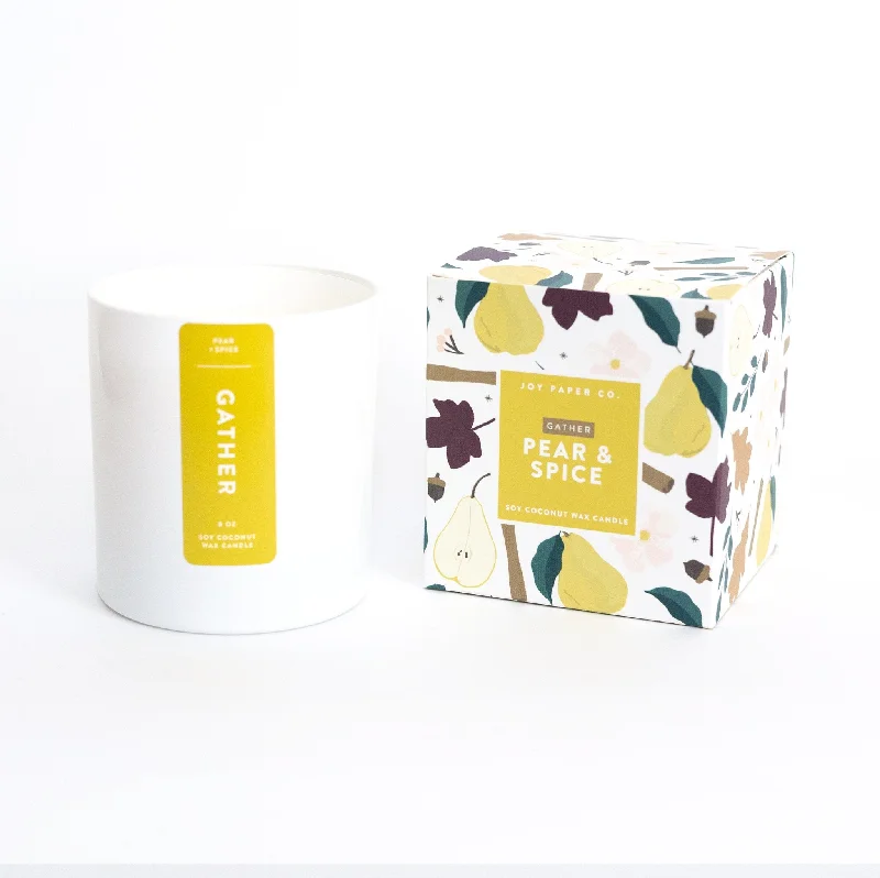 GATHER Pear + Spice Blend Candle