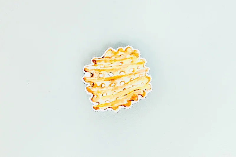 Waffle Fries Sticker