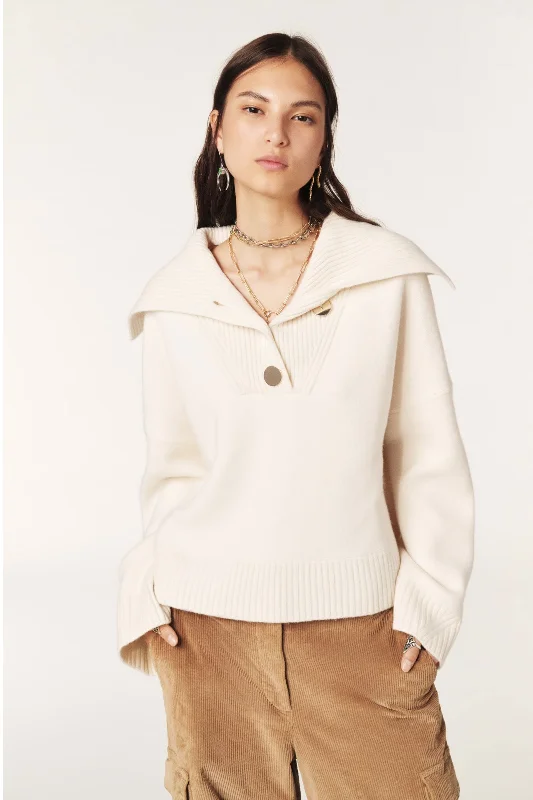 BA&SH Biva Sweater in Ecru