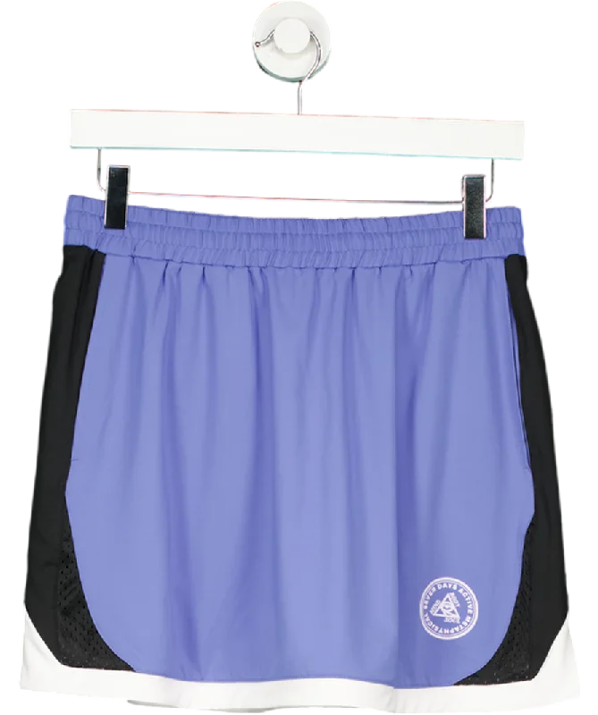 7 Days Active Blue Tech Football Skirt UK S