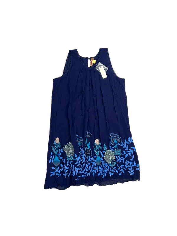 Dress Casual Short By ANTHROPOLOGIE In Navy, Size: 12