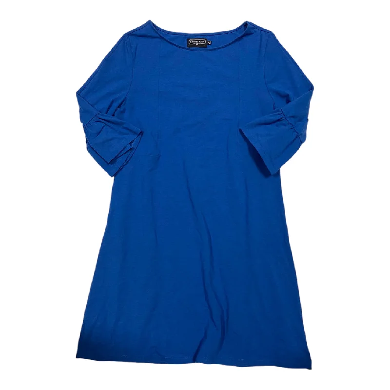 Dress Casual Short By Duffield Lane In Blue, Size: L