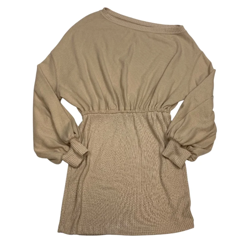 Dress Casual Short By Free People In Peach, Size: Xs