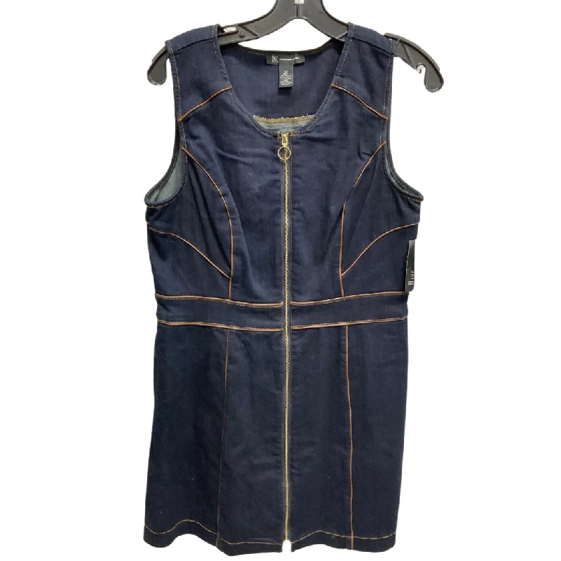 Dress Casual Short By Inc In Navy, Size: L