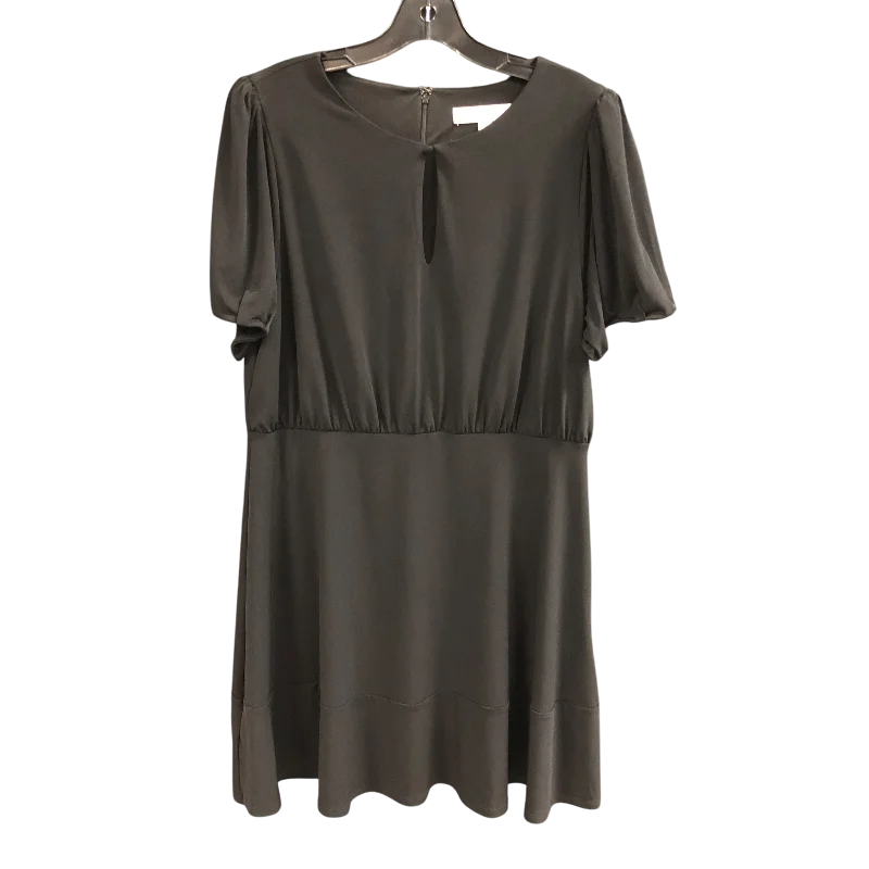 Dress Casual Short By Loft In Black, Size: 12