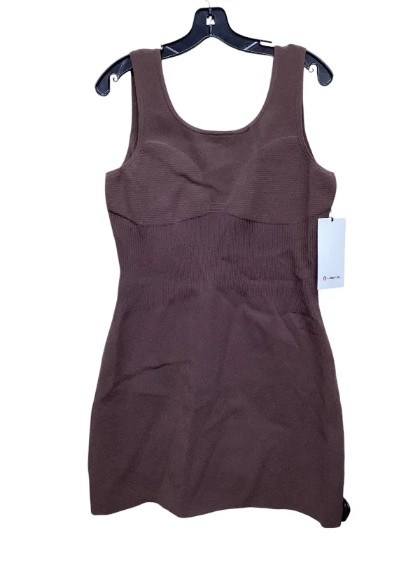 Dress Casual Short By Lululemon In Brown, Size: L