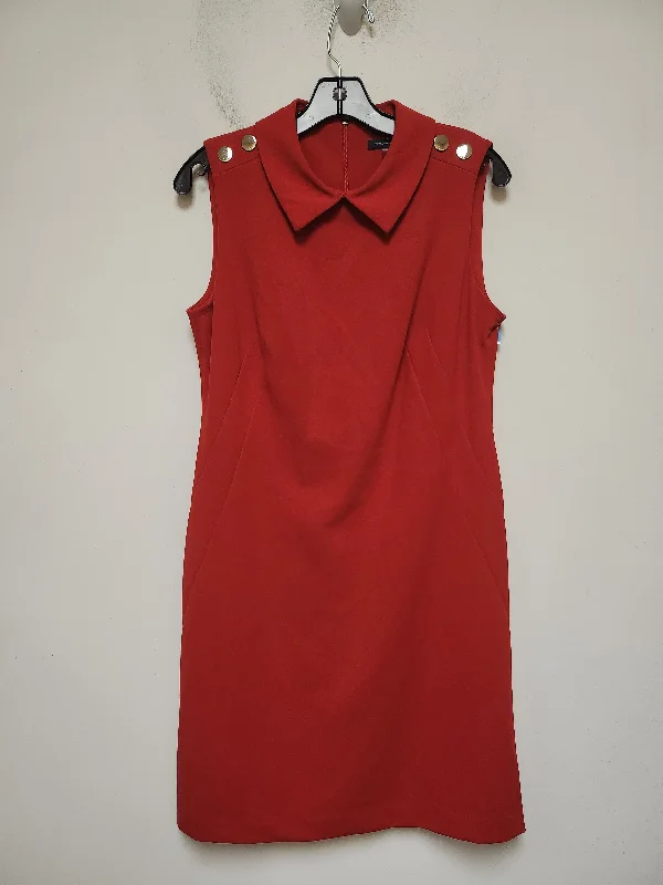 Dress Casual Short By Tommy Hilfiger In Red, Size: M