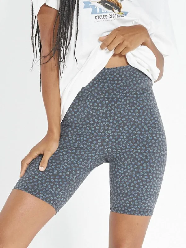 Royal Bloom Bike Short - Royal Blue