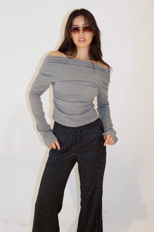 SCG MADE | Nia Off Shoulder Backless Cotton Top